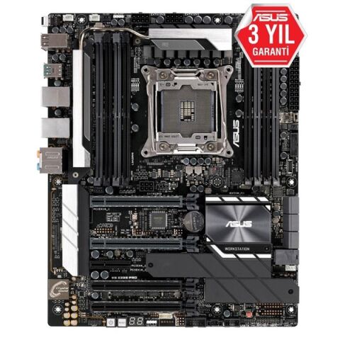 ASUS WS X299 PRO DDR4 PCIE 3.0 2066p İş İstasyonu Anakartı