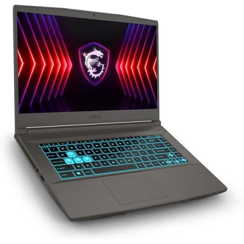 MSI 15.6'' THIN 15 B12VE-1892XTR CORE i7 12650H 64GB- 512GB M2 NVME- 6GB RTX4050 FDOS