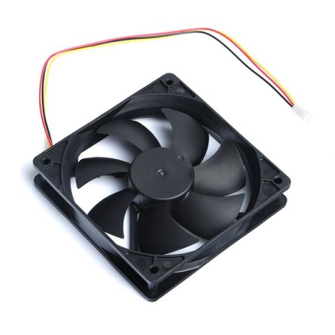 AKASA 12cm AK-DFS122512L Siyah Kasa Fanı