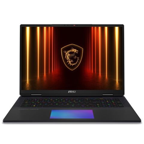 MSI 18'' UHD TITAN 18 Hx AI A2XWJG-620TR ULTRA 9 285Hx-64GB DDR5 RAM-24GB RTX5090-6TB NVME-W11 PRO 120HZ
