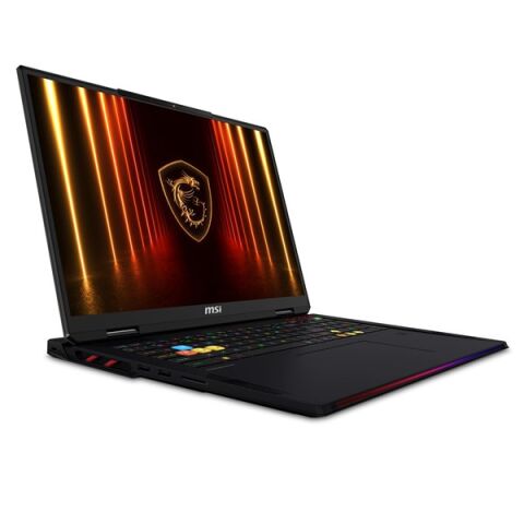 MSI 18'' UHD RAIDER A18 Hx A9WIG-092TR RYZEN 9 9955HX3D-64GB DDR5 RAM-16GB RTX5080-2TB NVME-W11H 120HZ