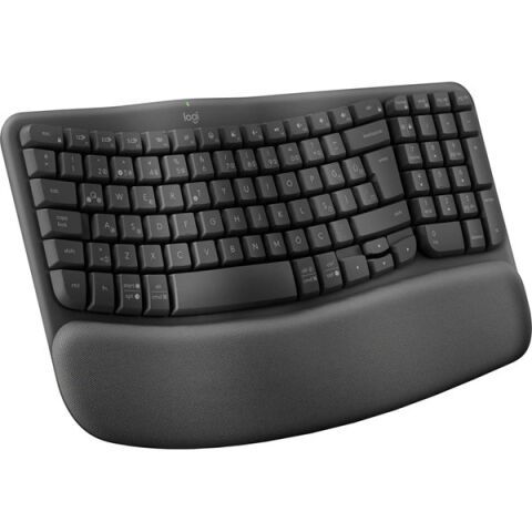 Logitech Wave Keys Kablosuz Klavye Q TR Siyah 920-012311