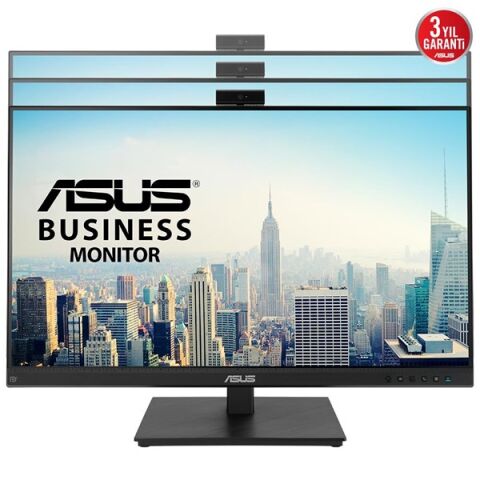 ASUS 27'' IPS BE279QSK 5MS 60HZ HDMI-DP USBC PIVOT VIDEO KONFERANS MONİTÖRÜ 1920X1080