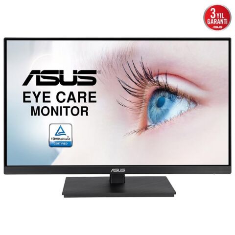 ASUS 27'' IPS VA27EQSB 5MS 75HZ HDMI-DP PIVOT EV OFİS MONİTÖRÜ 1920X1080