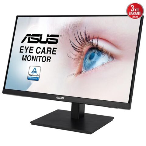 ASUS 27'' IPS VA27EQSB 5MS 75HZ HDMI-DP PIVOT EV OFİS MONİTÖRÜ 1920X1080