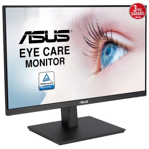 ASUS 27'' IPS VA27EQSB 5MS 75HZ HDMI-DP PIVOT EV OFİS MONİTÖRÜ 1920X1080