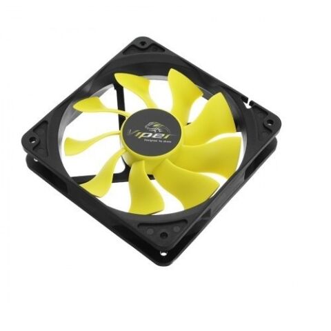 AKASA 120mm S-FLOW AK-FN059 4pin Siyah KASA FANI