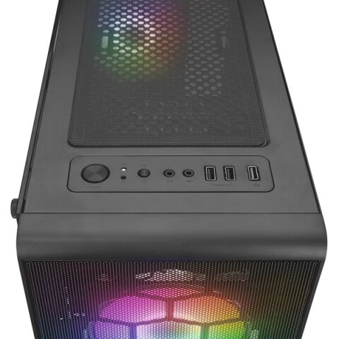 RAMPAGE 700W 80+ REDSKY GAMING MID-TOWER PC KASASI