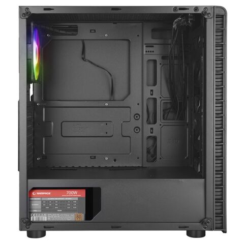 RAMPAGE 700W 80+ REDSKY GAMING MID-TOWER PC KASASI