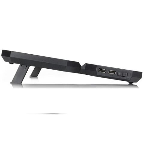 DEEPCOOL MultiCore X6 13'' ~ 17'' ABS Plastik Metal Siyah Notebook Soğutucu 4fanlı