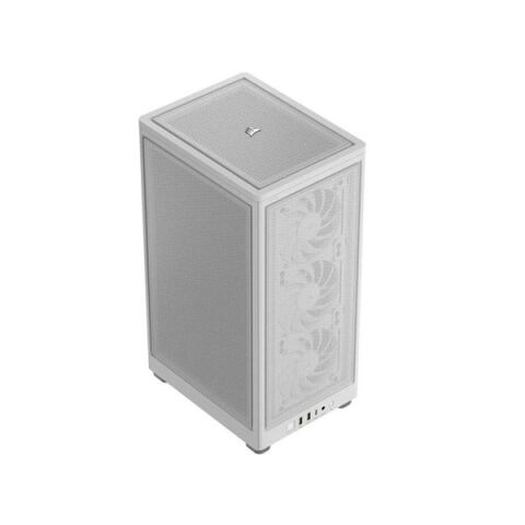 CORSAIR 2000D CC-9011245-WW 3-RGB FANLI GAMING MINI-ITX PC KASASI BEYAZ (SFX POWER DESTEKLI)