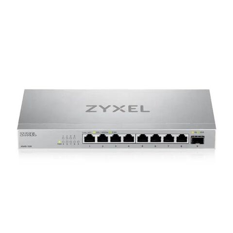 ZYXEL 8port XMG-108 2.5 Gigabit-1-SFP 10GbE Yönetilemez Switch Metal