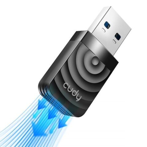 <![CDATA[CUDY WU1300S AC1300 USB Kablosuz Adaptör]]>