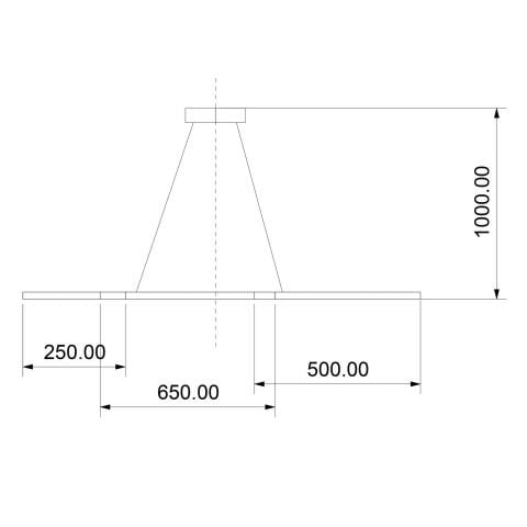Sarkıt Led Avize Planets PLA30057 Led Avize