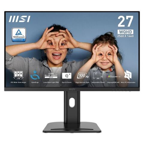 MSI 27'' IPS PRO MP273QP E2 1MS 100HZ 1MS 100HZ HDMI-DP PIVOT MONİTÖR 2560X1440