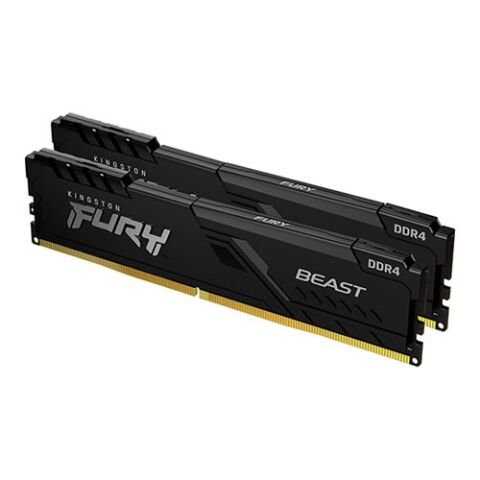 KINGSTON 32GB (2X 16GB) DDR4 3200MHZ CL16 DUAL KIT PC RAM FURY BEAST KF432C16BB1K2/32