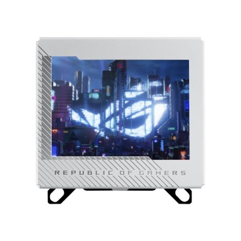 Asus Rog Ryujın Iıı Wb Cpu Su Bloğu Tam Renkli 3.5'' Lcd Ekran Gömülü Vrm Fanı 178 Mikro Soğutma Kanadı Ve Bakır Alaşımlı Soğuk Plaka Soğutma Teknolojisi İle Asetek Ve Rog Bağlantı Parçaları Beyaz