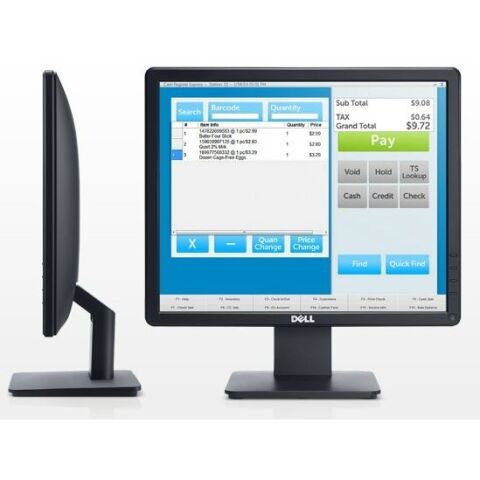 DELL 17'' LED E1715S 5MS 60Hz DP Kurumsal Monitör (1280 X 1024) Siyah Kare Ekran