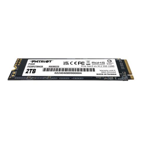 PATRIOT 2TB P320 P320P2TBM28 3000-2200MB/s M2 NVME GEN4 DİSK