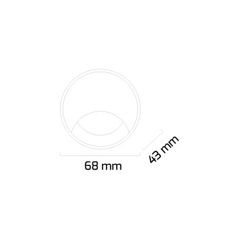 Goya Gy 6119 3 Watt Ledli Merdiven Armatürü