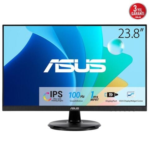 ASUS 23.8'' IPS VA24DQFR 1MS 100HZ HDMI-DP MULTIMEDYA MONİTÖR 1920X1080