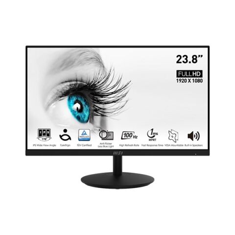 MSI 23.8'' FLAT IPS MP242A 1MS 100HZ HDMI EV OFİS TİPİ MONİTÖR 1920X1080