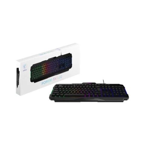 MSI FORGE GK100 TR RGB Mekanik Hisli Gaming Klavye