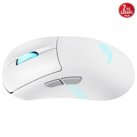 ASUS ROG KERIS II ORIGIN P722 90MP04A0-BMUA10 42000dpi KABLOSUZ GAMING MOUSE BEYAZ