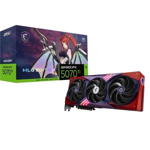 MSI RTX 5070 Tİ 16GB MLG EDITION OC GDDR7 256BİT 1XHDMI-3XDP PCIE V5.0