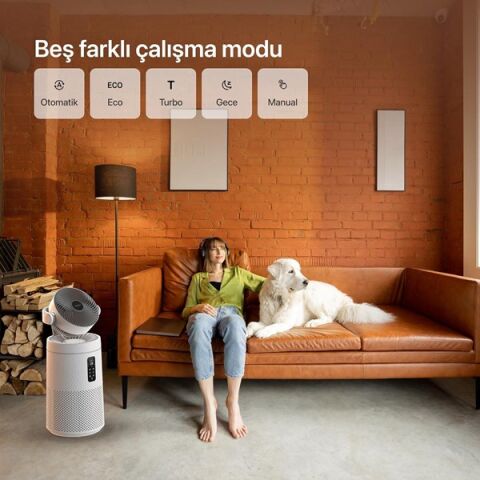 XENON SMART X7422 Akıllı Hava Temizleyici Fanlı