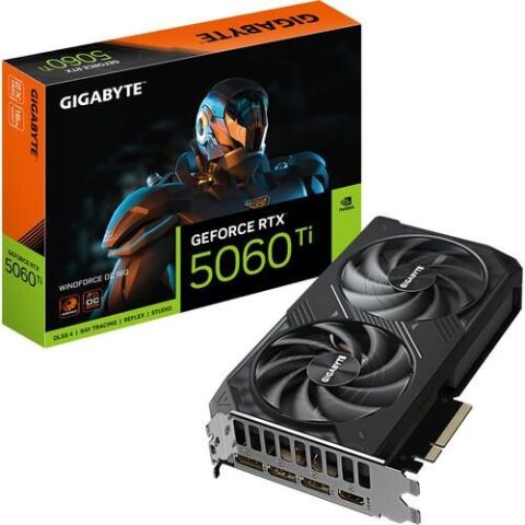 GIGABYTE 16GB RTX5060TI WINDFORCE MAX OC GV-N506TWF2MAX OC-16GD GDDR7 HDMI-DP PCIE 5.0