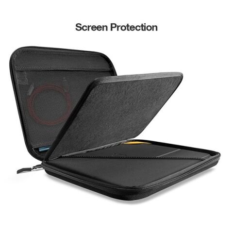 Tomtoc A06-004D01 - B06B1D1 Fancy Case-A06 12.9'' Siyah iPad Kılıfı