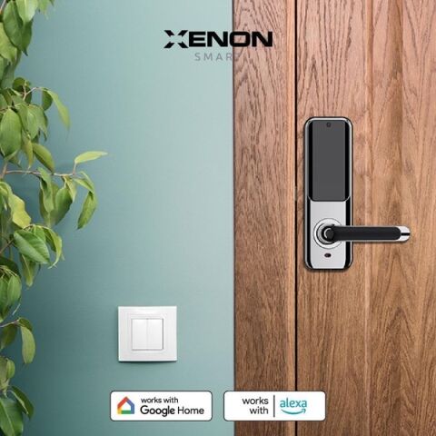 <![CDATA[XENON SMART X8051 Akıllı Kapı Kilidi Parmak İzi Şifre Girişli]]>