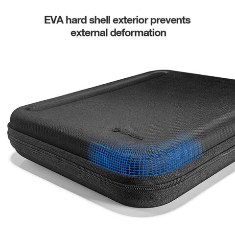 Tomtoc A06-004D01 - B06B1D1 Fancy Case-A06 12.9'' Siyah iPad Kılıfı