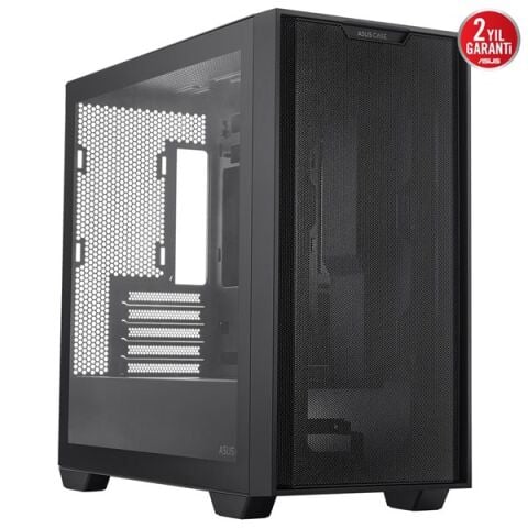 ASUS A21 PLUS GAMING 4-RGB FANLI MID-TOWER PC KASASI SİYAH