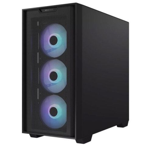 ASUS A21 PLUS GAMING 4-RGB FANLI MID-TOWER PC KASASI SİYAH