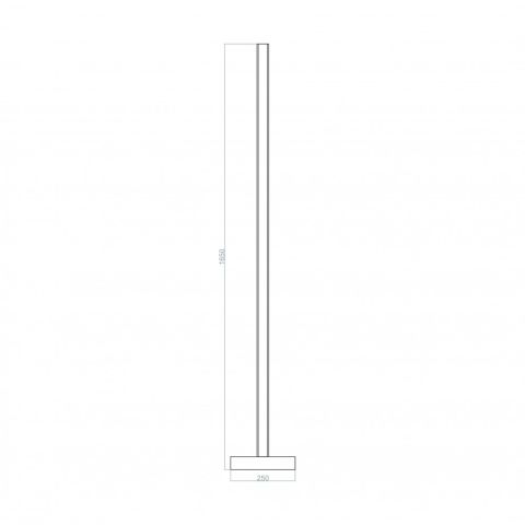 TRA20062 Led Lambader DRITTO 165 cm