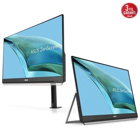 ASUS 23.8'' IPS ZENSCREEN MB249C 5MS 75Hz HDMI/USB-C Taşınabilir Monitör Outlet (Kutu Açık)