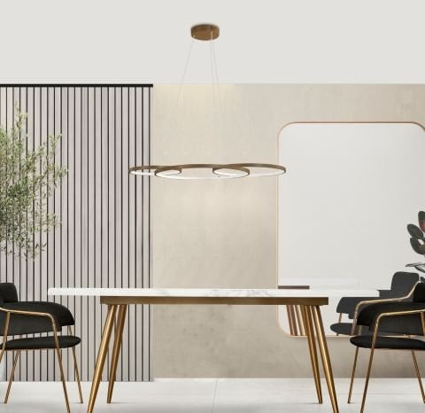 Sarkıt Led Avize Famous Planet Pro PLA30062 Led Avize