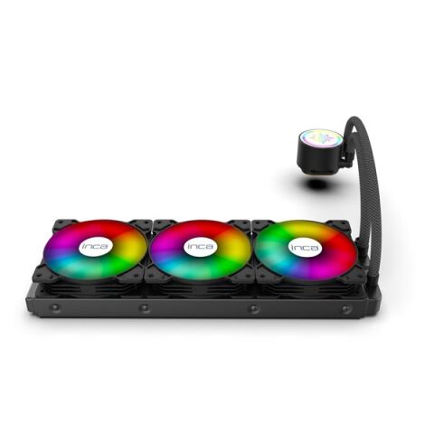 INCA 360mm ISS-03XN ARGB Sıvı Soğutmalı AM5-1700p İşlemci Fanı