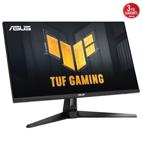 ASUS 27'' IPS TUF GAMING VG27AQ3A 1MS 180Hz HDMI-DP Gaming Monitör (2560 X 1440) Outlet (Kutu Açık)