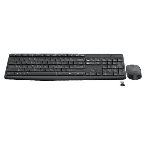 LOGITECH MK235 Kablosuz Q Trk Siyah Multimedya Klavye - Mouse Set 920-007925