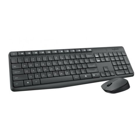 LOGITECH MK235 Kablosuz Q Trk Siyah Multimedya Klavye - Mouse Set 920-007925