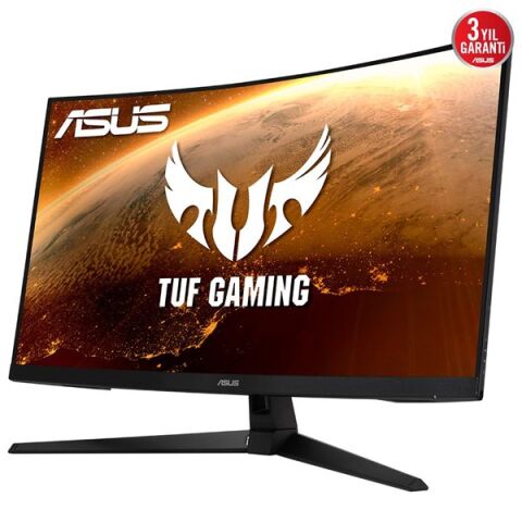 ASUS 31.5'' VA TUF GAMING VG32VQ1BR 1MS 165Hz HDMI-DP Kavisli Gaming Monitör (2560 X 1440) Outlet (Kutu Açık)