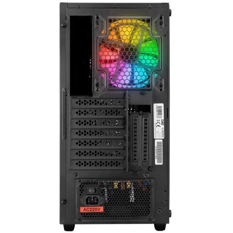 RAMPAGE 600W 80+ BRONZE ZUKO GAMING MID-TOWER PC KASASI