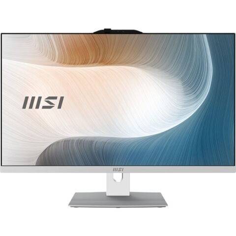 MSI MODERN AM272P 12M-1201TR İNTEL İ5 1235U 16GB DDR4 500 GB SSD BEYAZ W11 HOME BEYAZ 27''