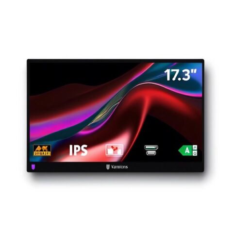 VERBATIM 17.3'' IPS 32239 6MS mHDMI-TYPEC Dokunmatik Taşınabilir Monitör 3840X2160