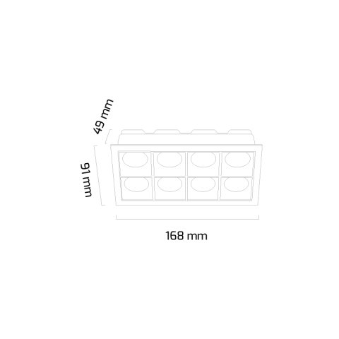 Goya Gy 5109 16 Watt Sıva Altı Power Led Armatür