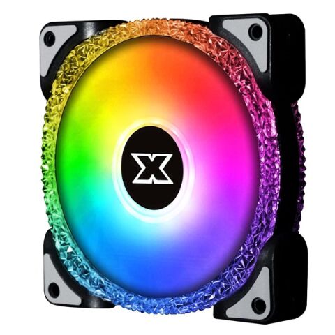 XIGMATEK EN46119 GALAXY III ROYAL 3*BR120 ARGB Fanlı Panel+Kumandalı Kasa Fan Kiti