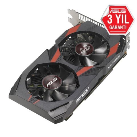 ASUS 4GB CERBERUS GTX1050Ti-A4G GDDR5 128bit HDMI DVI DP PCIe 16X v3.0